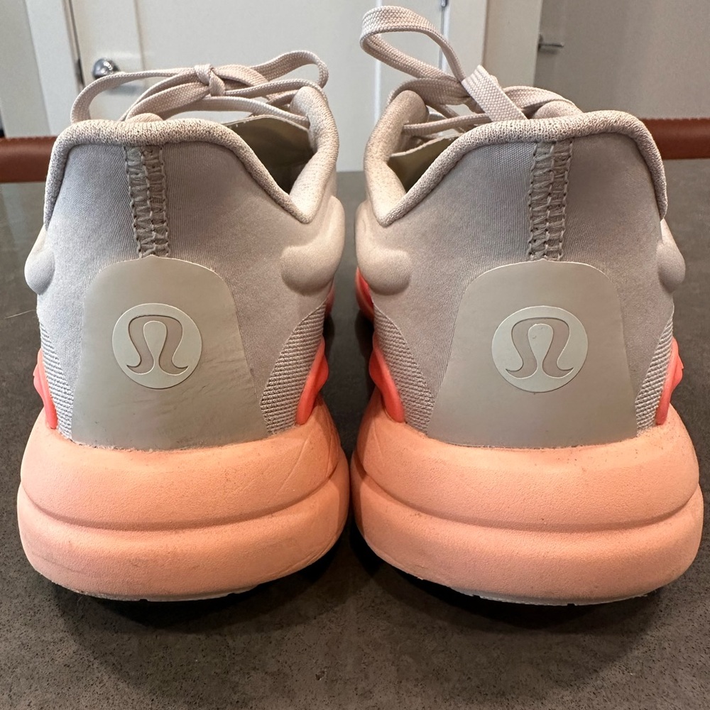Lululemon | Chargefeel 2 Sneakers | Gray and Pink | Women’s Size 8 - Picture 4 of 6